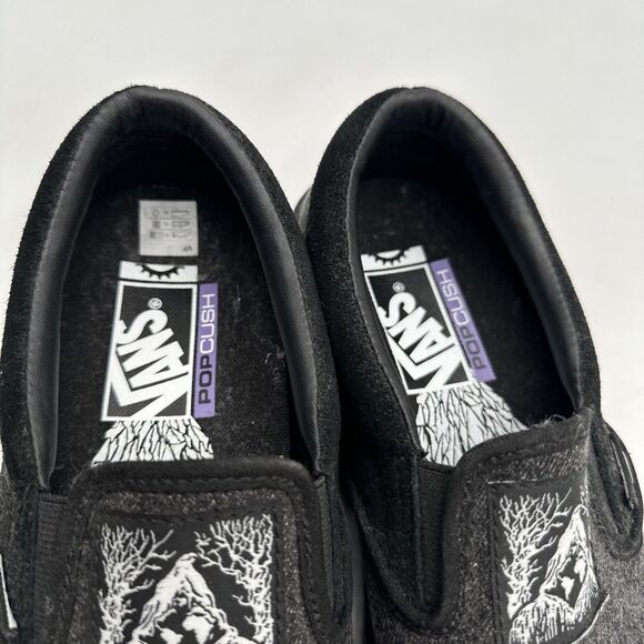 Vans BMX Fast And Loose Sneakers Mens Size 7 Black Gray Slip On Comfort Shoes - Picture 3 of 8